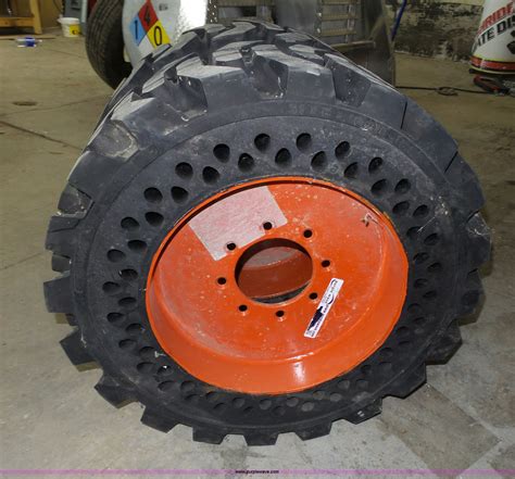 bobcat skid steer tires and rims|solid bobcat tires and rims.